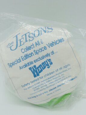 Vintage 1989 Sealed Hanna-Barbera The Jetsons Spec Ed Space Vehicles George